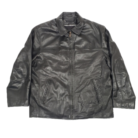 Diamond Plate Other - Motorcycle Leather Jacket Biker Diamond Plate Size 2XL